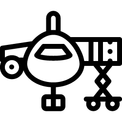 airplane parked icon