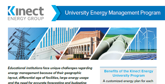 university energy management 