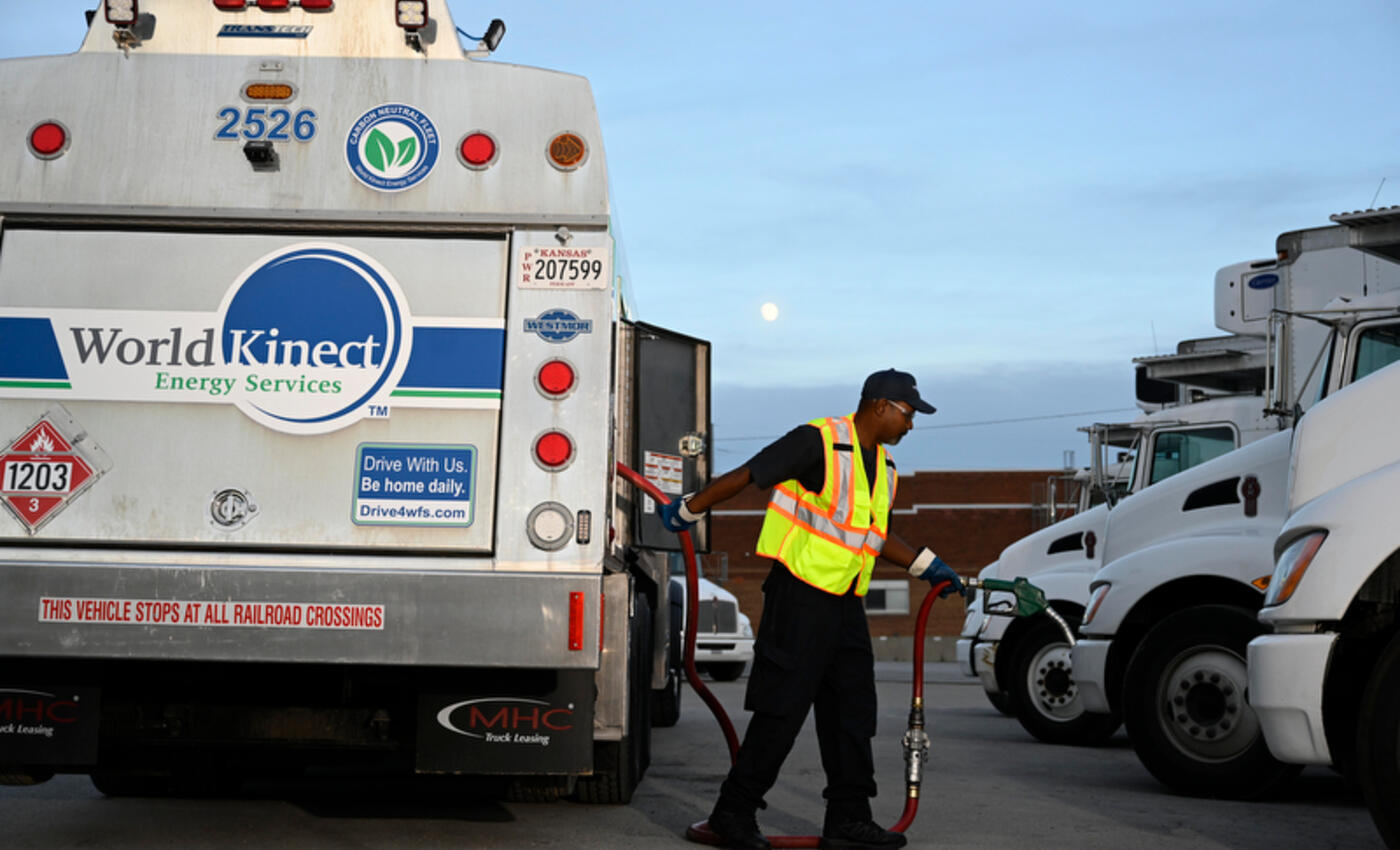 fueling a world kinect truck