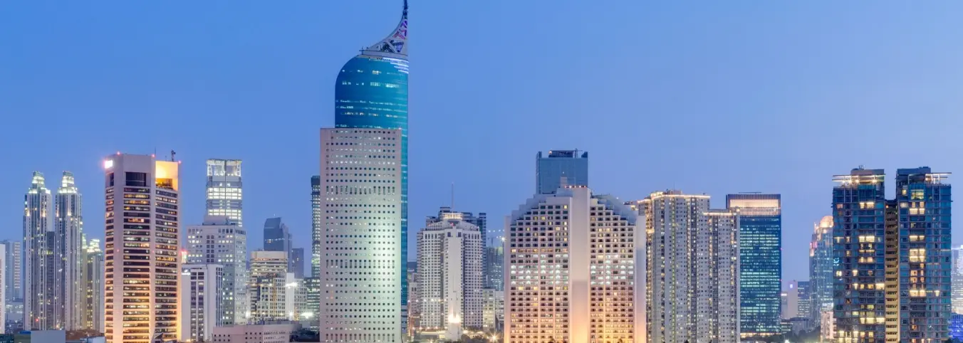 Skyline of Jakarta 