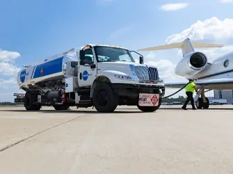 Jet Fuel Truck