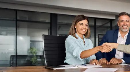 team members working together