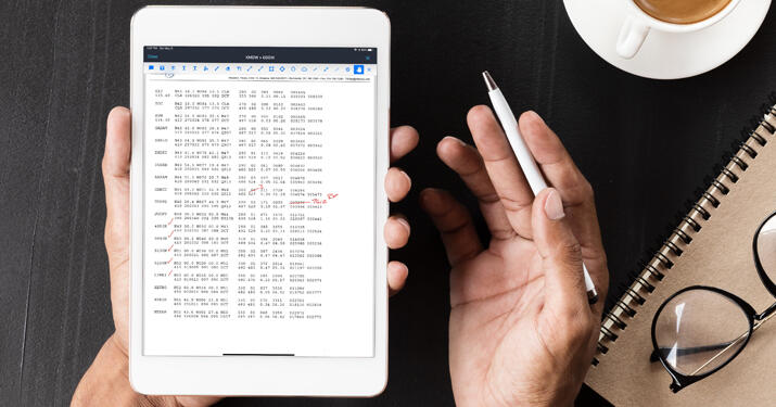 myWorld App - Flight Plan with Annotations