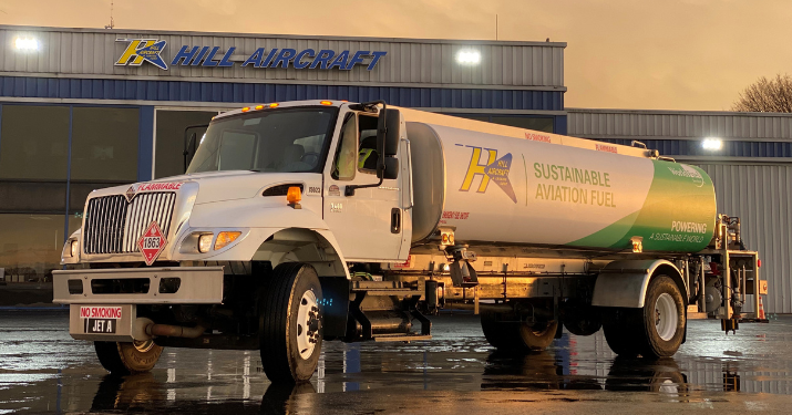 hill aircraft fuel truck