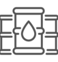 fuel and oil drums icon