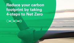 Reduce your carbon footprint by taking 4-steps to Net Zero
